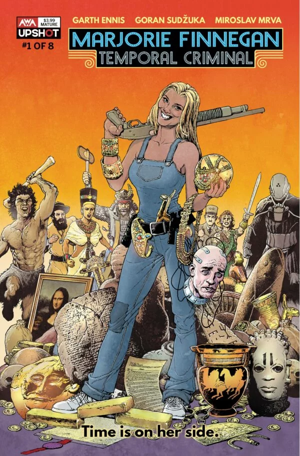 MARJORIE FINNEGAN: TEMPORAL CRIMINAL #1: Andy Clarke cover A