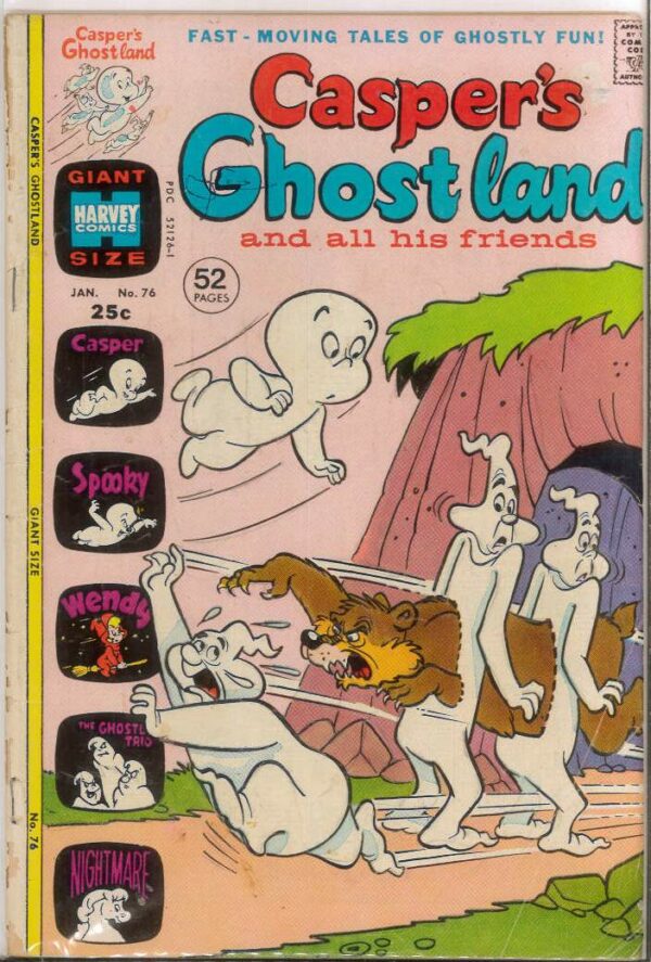 CASPER’S GHOSTLAND (1958- SERIES) #76: GD/VG