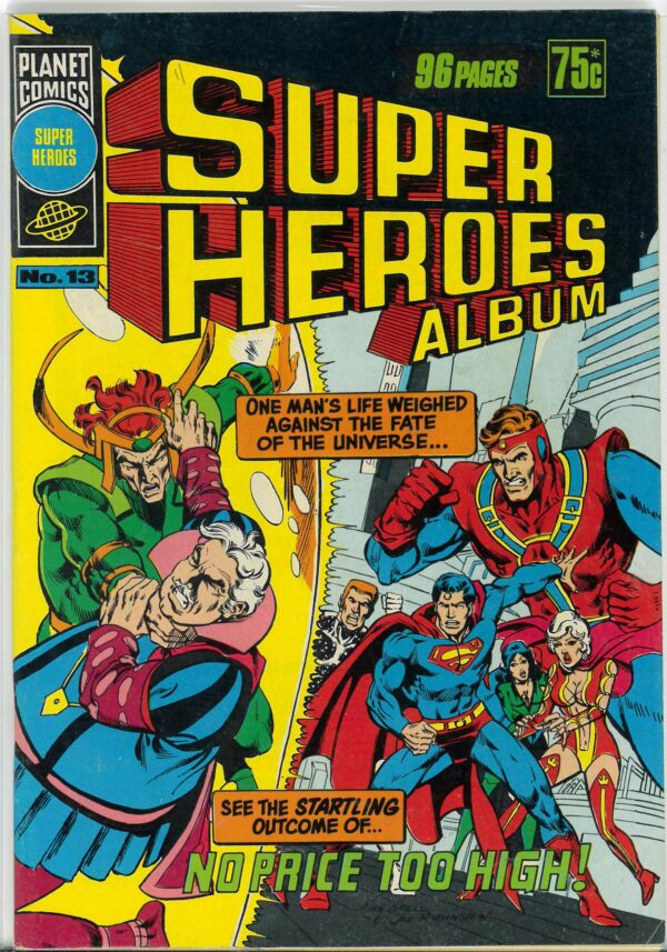 SUPER HEROES (ALBUM) (1976-1981 SERIES) #13: VF/NM