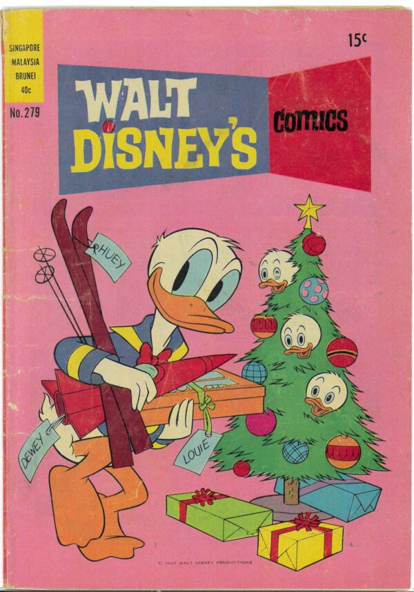 WALT DISNEY’S COMICS (1946-1978 SERIES) #279: GD/VG – Vol 24 Iss 5