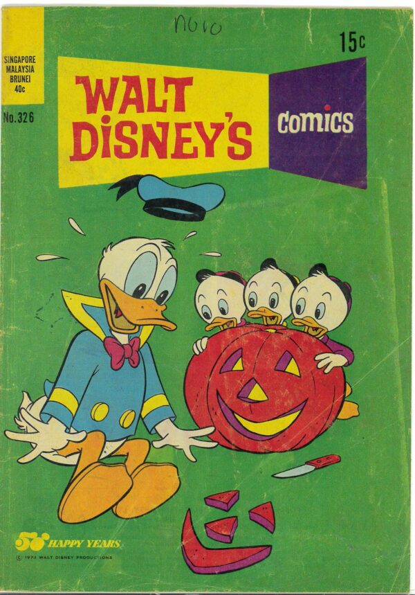 WALT DISNEY’S COMICS (1946-1978 SERIES) #326: Carl Barks Hound Handler, Water Tank Money Bin VG – V28 Iss4