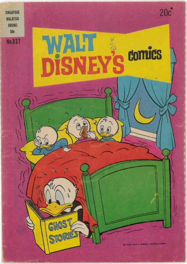 WALT DISNEY’S COMICS (1946-1978 SERIES) #337: Carl Barks Black Forest Rescue – VG/FN – Vol 29 Iss 3