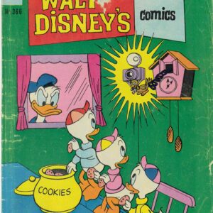 WALT DISNEY’S COMICS (1946-1978 SERIES) #366: Carl Barks Untitled Painting the Town Red GD/VG Vol 31 Iss 8
