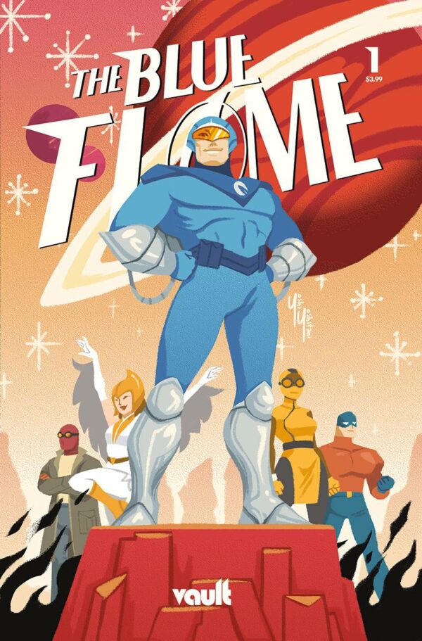 BLUE FLAME #1: cover B