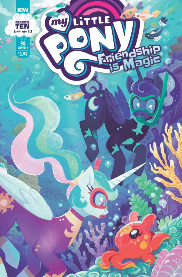 MY LITTLE PONY: FRIENDSHIP IS MAGIC (VARIANT COVER #98: Justasuta cover B