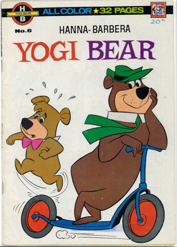 HANNA-BARBERA YOGI BEAR (1976-1978 SERIES) #6: GD/VG