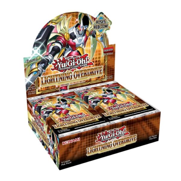 YU-GI-OH! CCG BOOSTER PACK #126: Lightning Overdrive ($130.00/24 pack display)