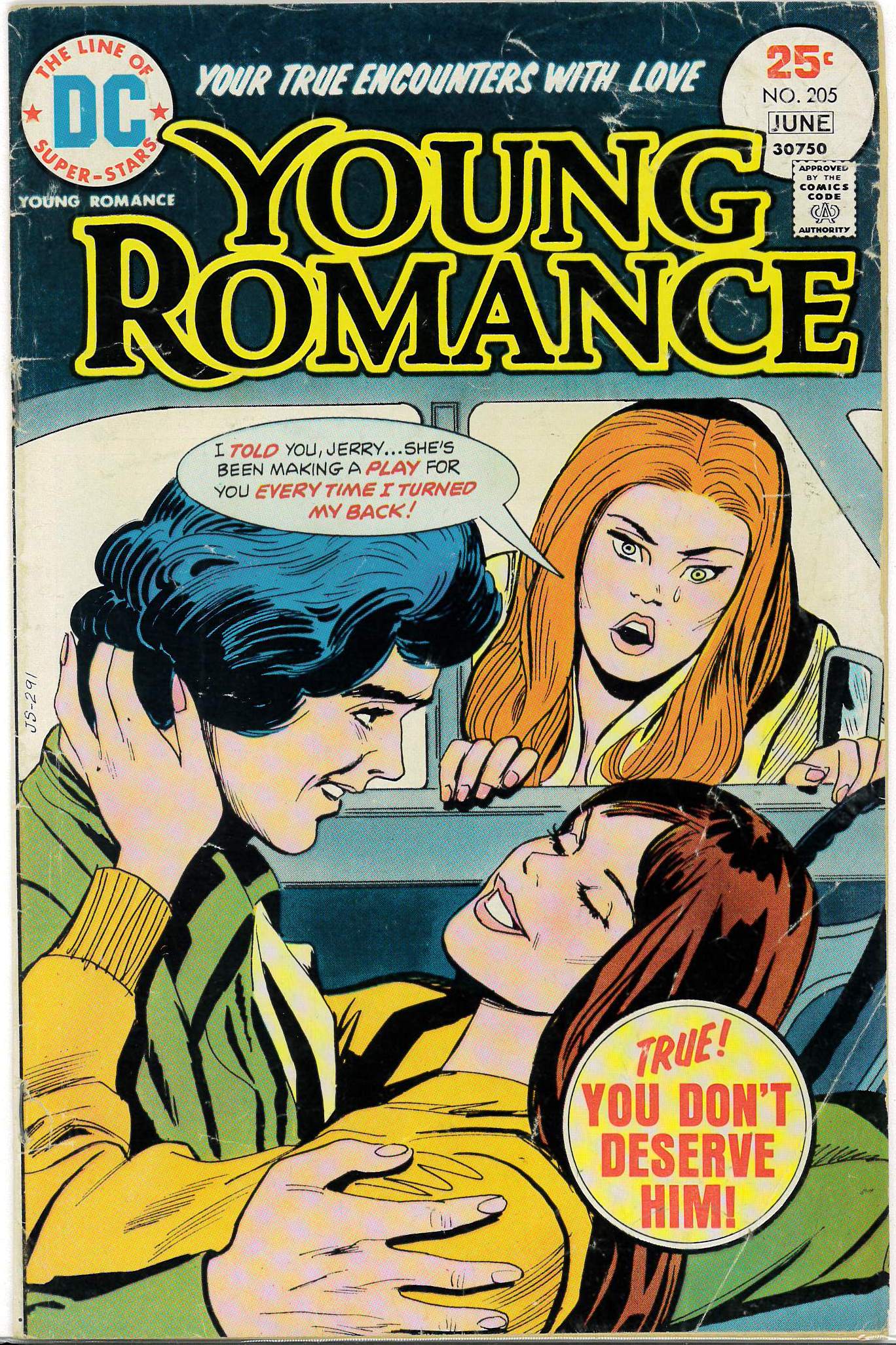 YOUNG ROMANCE #205: 4.0 (VG) YOUNG ROMANCE #205: 4.0 (VG)