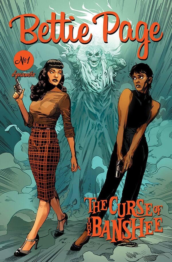 BETTIE PAGE & THE CURSE OF THE BANSHEE #1: Stephen Mooney cover C