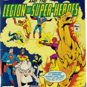 SUPERBOY AND THE LEGION OF SUPER-HEROES (1983 SER) #4: VG/FN