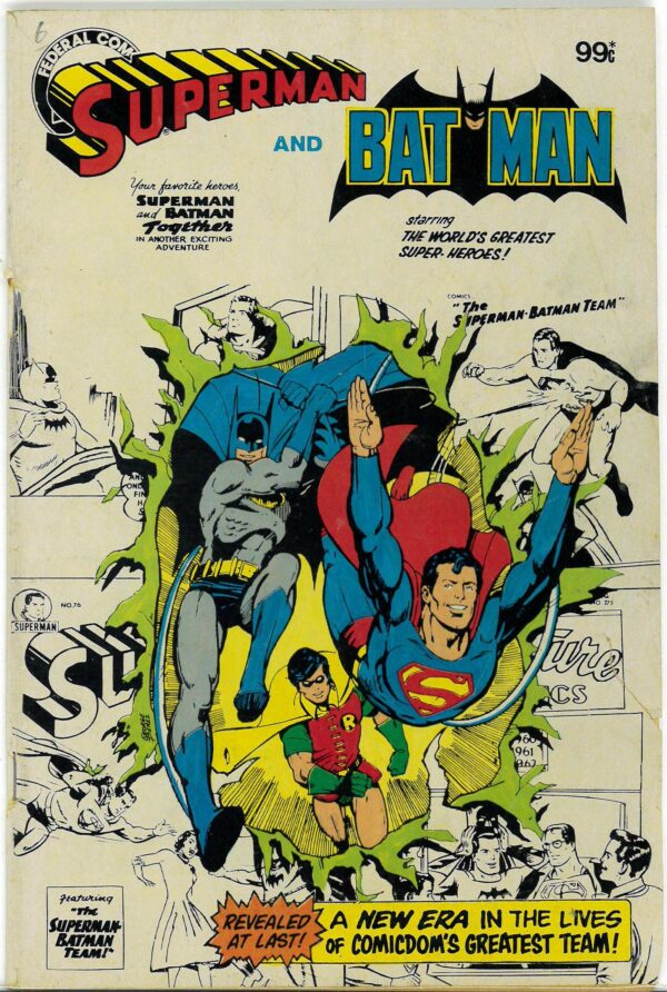 SUPERMAN AND BATMAN (1984 SERIES): VG/FN