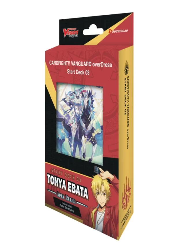CARDFIGHT VANGUARD OVERDRESS CCG #3: Toya Ebata – Apex Ruler Starter Deck 3 (Keter Sanctuary)