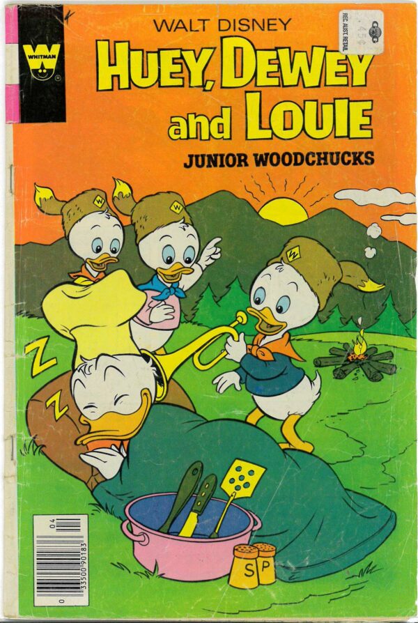 HUEY, DEWEY AND LOUIE JUNIOR WOODCHUCKS #55: GD/VG