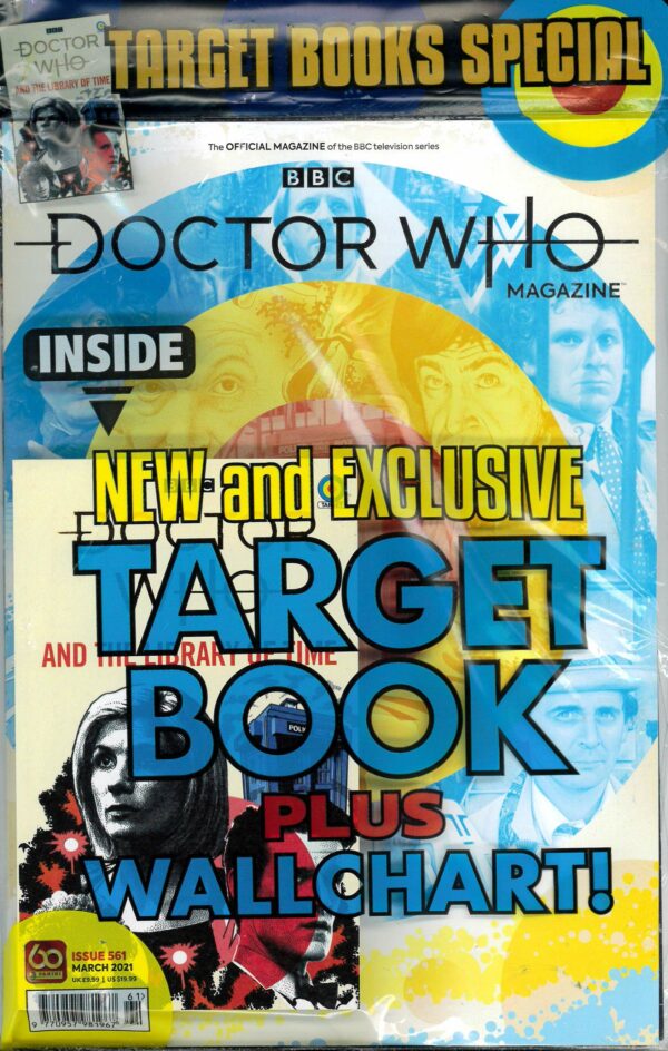 DOCTOR WHO MAGAZINE #561: Target Books Special including The Library of Time novel