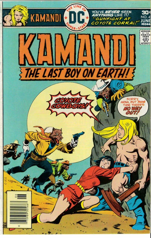 KAMANDI LAST BOY ON EARTH #42: Ad pages missing