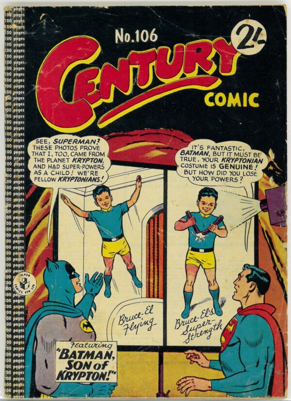 CENTURY COMIC (1956-1965 SERIES) #106: GD/VG