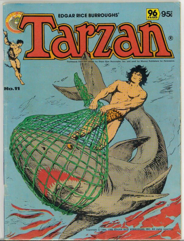 TARZAN (EDGAR RICE BURROUGHS’) (1980-1983 SERIES) #11: VG