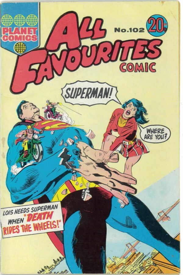 ALL FAVOURITES COMIC (1960-1975 SERIES) #102: VG/FN