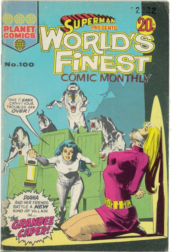 SUPERMAN PRESENTS WORLD’S FINEST COMIC MONTHLY (65 #100: VG