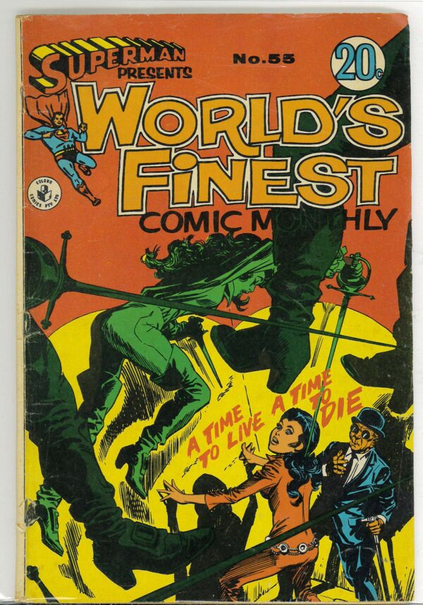 SUPERMAN PRESENTS WORLD’S FINEST COMIC MONTHLY (65 #55: GD/VG