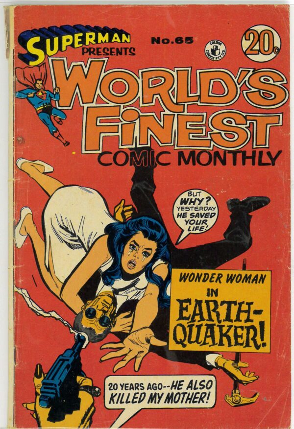 SUPERMAN PRESENTS WORLD’S FINEST COMIC MONTHLY (65 #65: GD/VG