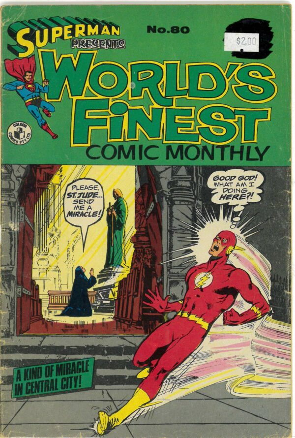 SUPERMAN PRESENTS WORLD’S FINEST COMIC MONTHLY (65 #80: VG