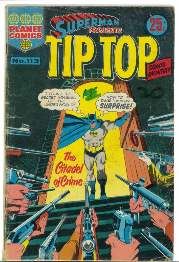 SUPERMAN PRESENTS TIP TOP COMIC MONTHLY (1965-1973 #113: GD/VG