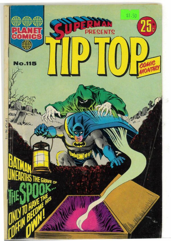 SUPERMAN PRESENTS TIP TOP COMIC MONTHLY (1965-1973 #115: GD/VG