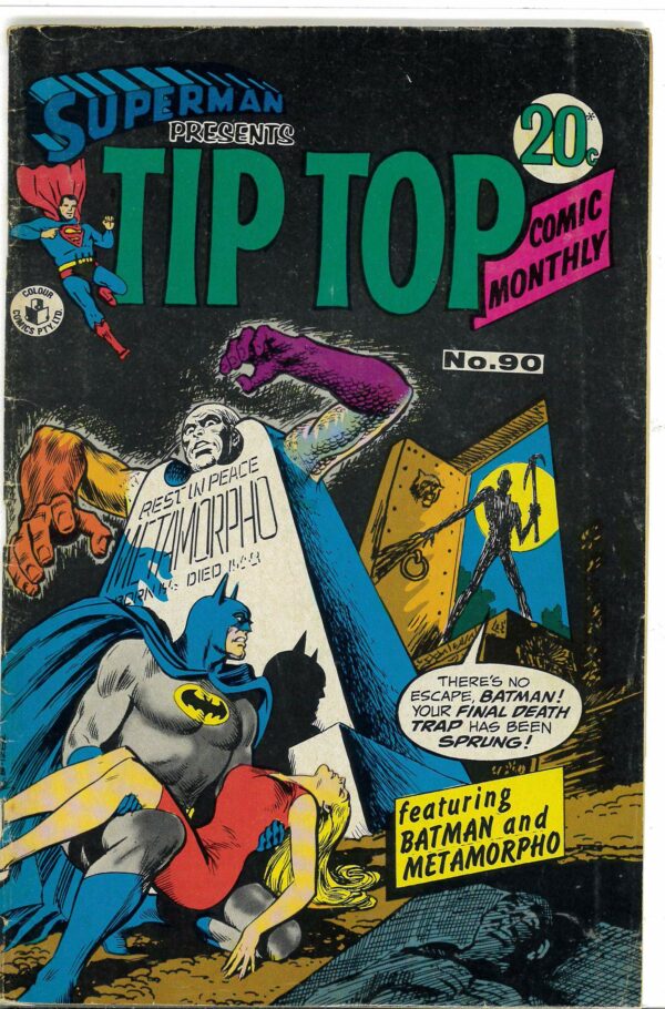 SUPERMAN PRESENTS TIP TOP COMIC MONTHLY (1965-1973 #90: VG