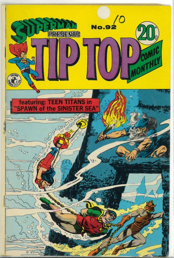 SUPERMAN PRESENTS TIP TOP COMIC MONTHLY (1965-1973 #92: GD/VG