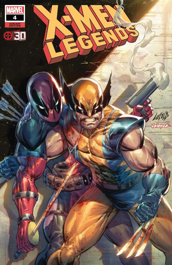 X-MEN LEGENDS (2021 SERIES) #4: Rob Liefeld Deadpool 30th Anniversary cover