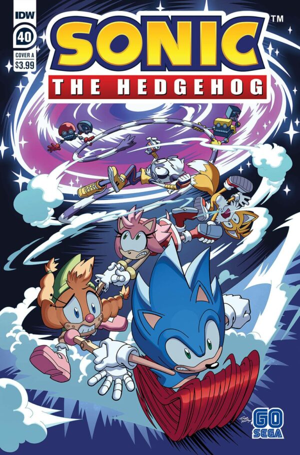 SONIC THE HEDGEHOG (2018 SERIES) #40: Tracey Yardley cover A