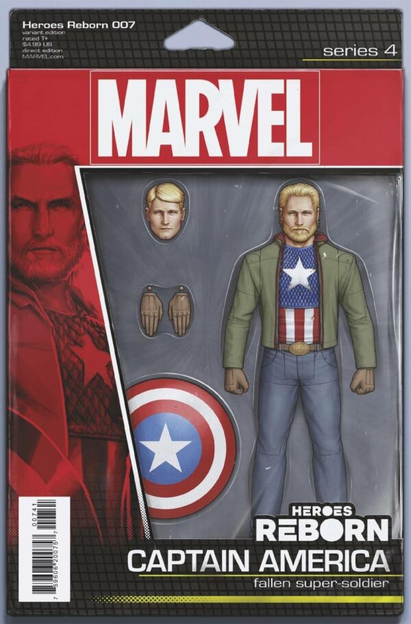 HEROES REBORN #6007: John Tyler Christopher Action Figure cover