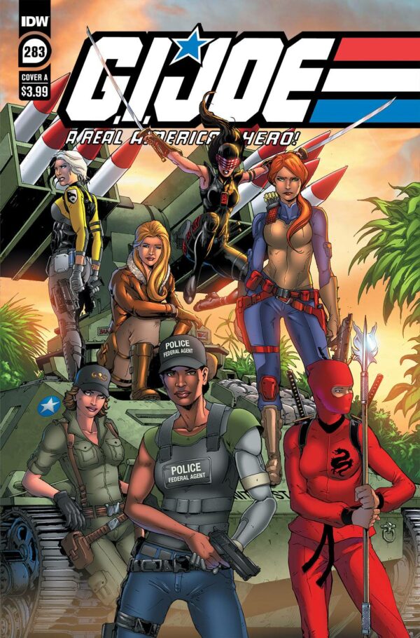 G.I. JOE: A REAL AMERICAN HERO #283: Andrew Griffith cover A