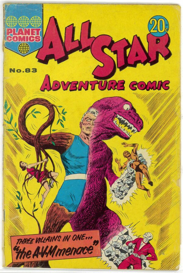 ALL STAR ADVENTURE COMIC (1960-1975 SERIES) #83: GD/VG