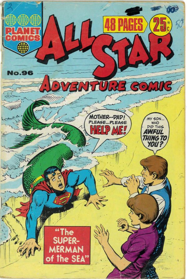 ALL STAR ADVENTURE COMIC (1960-1975 SERIES) #96: GD/VG