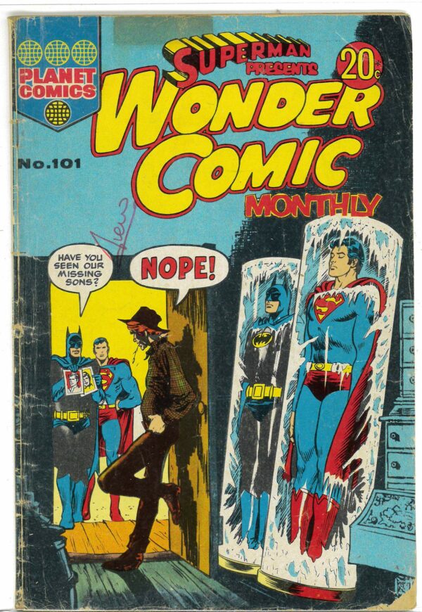 SUPERMAN PRESENTS WONDER COMIC MONTHLY (1965-1975) #101: GD