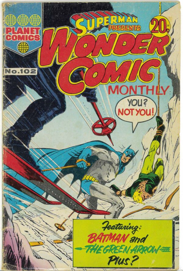 SUPERMAN PRESENTS WONDER COMIC MONTHLY (1965-1975) #102: GD/VG