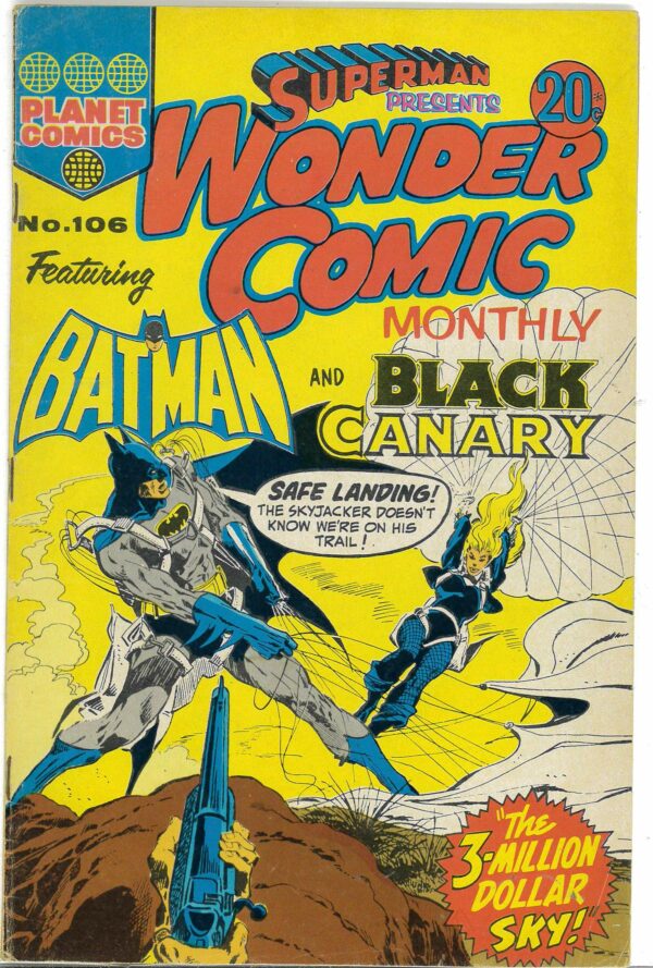 SUPERMAN PRESENTS WONDER COMIC MONTHLY (1965-1975) #106: VG/FN
