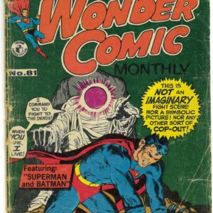 SUPERMAN PRESENTS WONDER COMIC MONTHLY (1965-1975) #81: GD