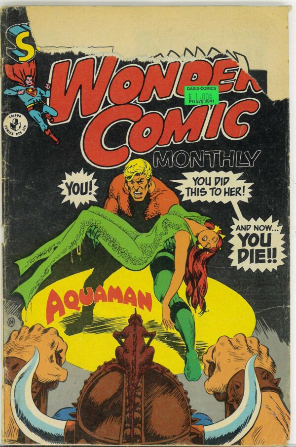 SUPERMAN PRESENTS WONDER COMIC MONTHLY (1965-1975) #55: FR/GD