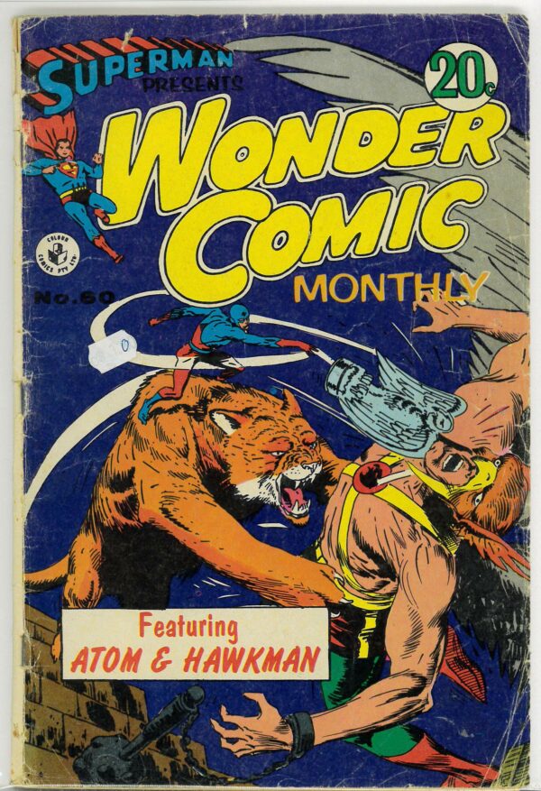 SUPERMAN PRESENTS WONDER COMIC MONTHLY (1965-1975) #60: GD