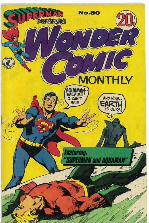 SUPERMAN PRESENTS WONDER COMIC MONTHLY (1965-1975) #80: VG/FN