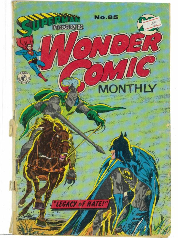 SUPERMAN PRESENTS WONDER COMIC MONTHLY (1965-1975) #85: GD