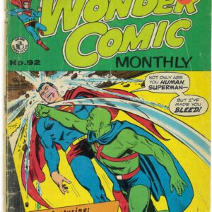 SUPERMAN PRESENTS WONDER COMIC MONTHLY (1965-1975) #92: GD/VG