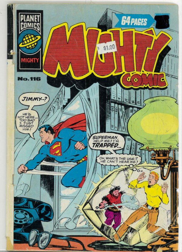 MIGHTY COMICS (1956-1980 SERIES) #116: Joe Kubert, Jack Kirby – GD