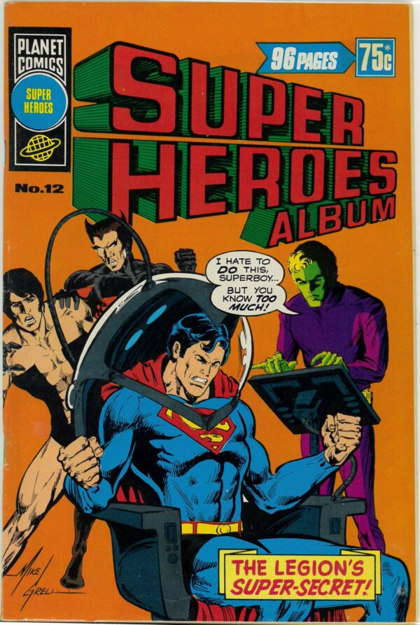 SUPER HEROES (ALBUM) (1976-1981 SERIES) #12: VF