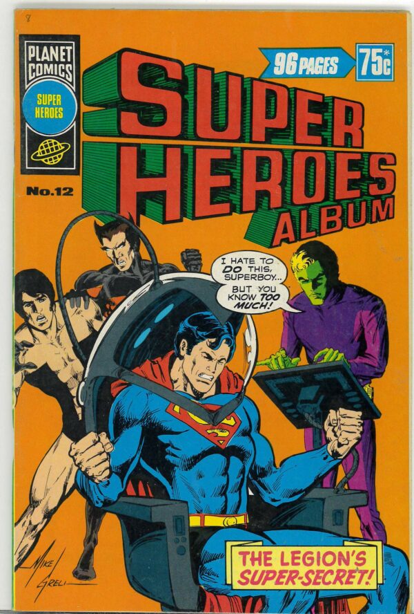 SUPER HEROES (ALBUM) (1976-1981 SERIES) #12: VF/NM