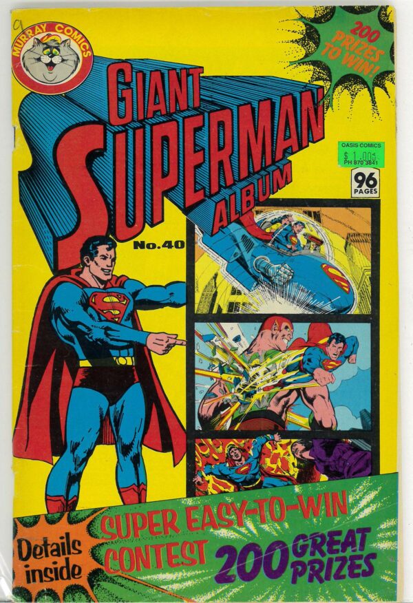 GIANT SUPERMAN ALBUM (1961-1981 SERIES) #40: FN/VF