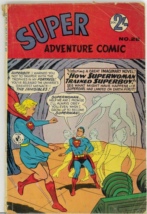 SUPER ADVENTURE COMIC (1960-1975 SERIES) #28: VG/FN